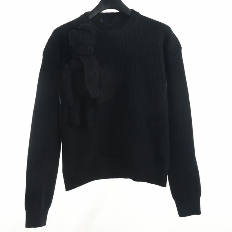 Men's And Women's All-match Solid Color Wool Pullover Long-sleeved Sweater