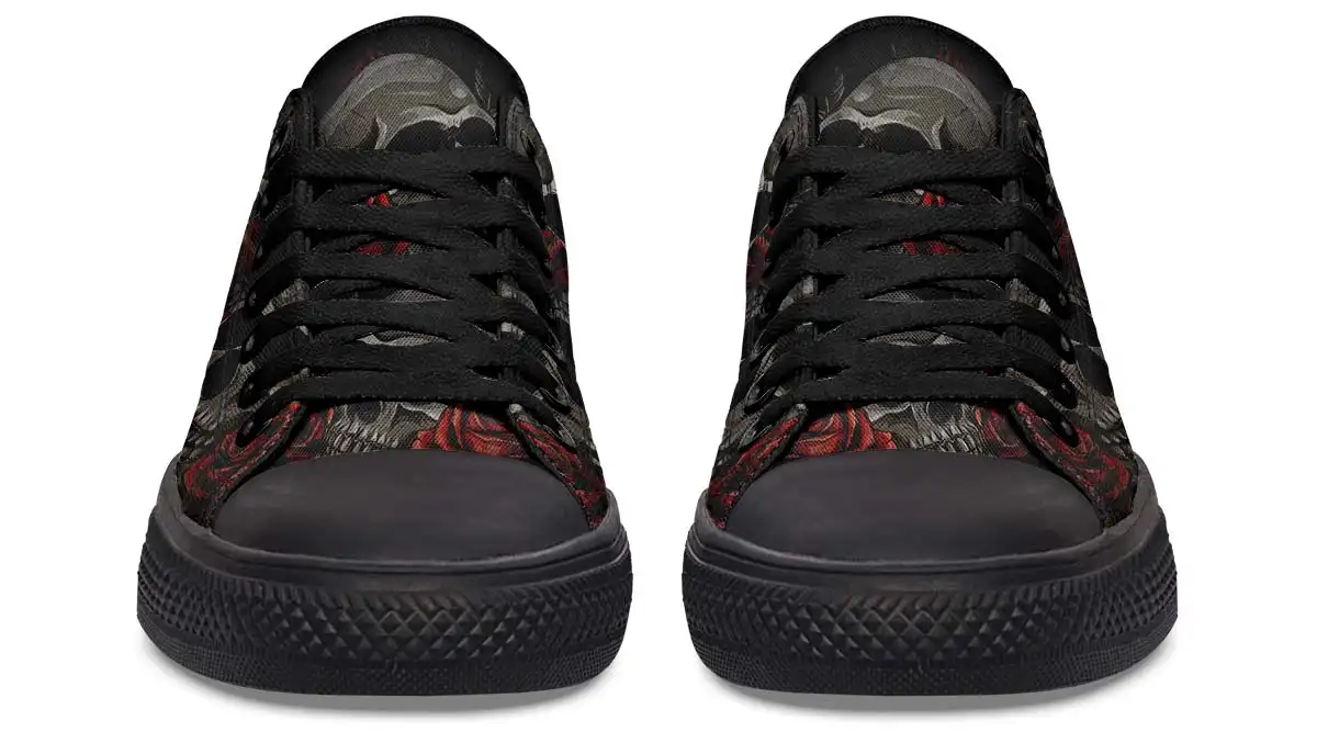 Fashion Print Couple Low-Top Canvas Shoes