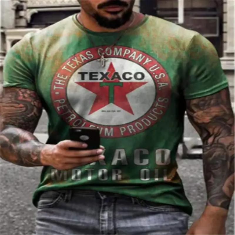 T Shirt For Men Clothes Summer Casual