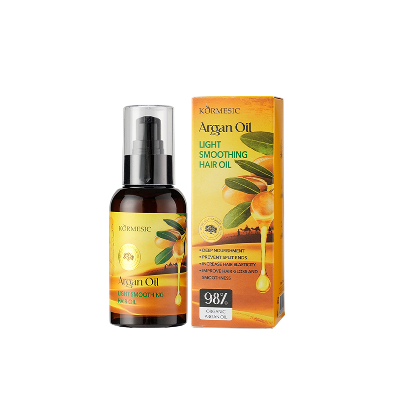 KORMESIC Moroccan Argan Oil Lightweight Smooth Hair Oil 110ml — foto 11
