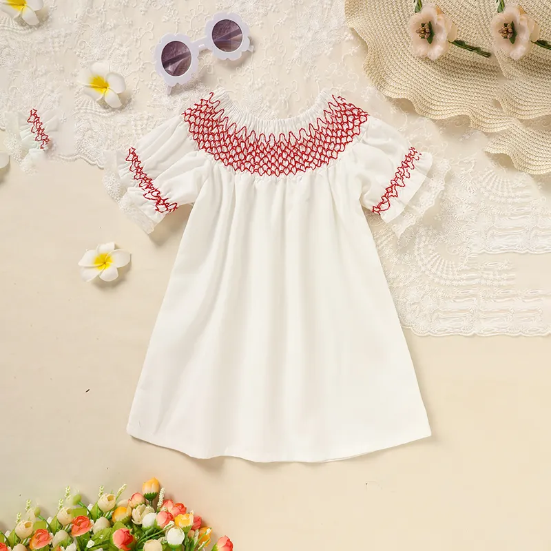 Infant Baby Girl Valentines Day Dress Lace