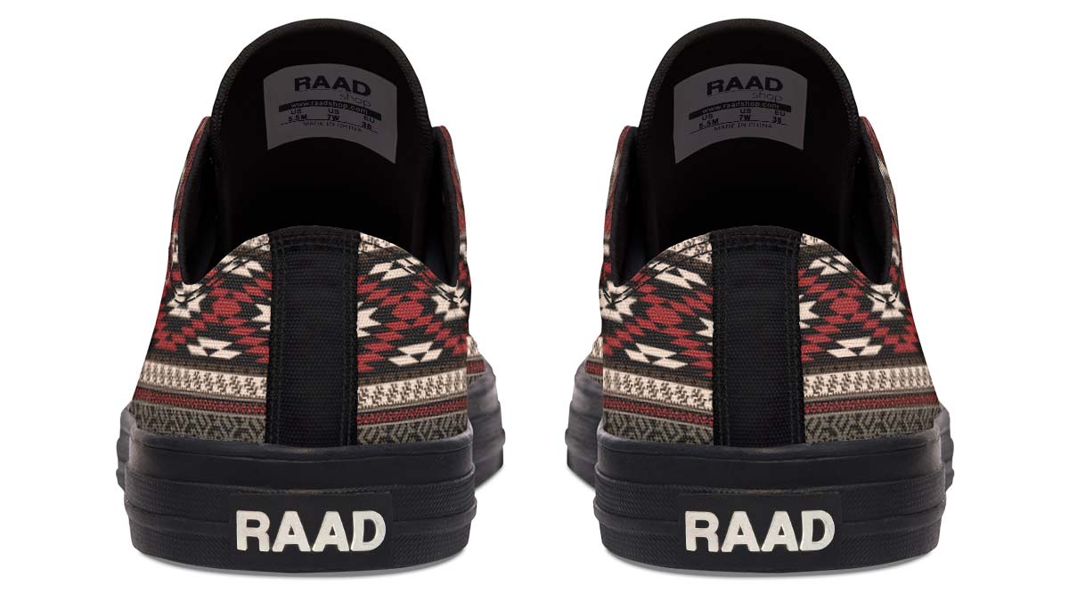 Fashion Print Couple Low-Top Canvas Shoes