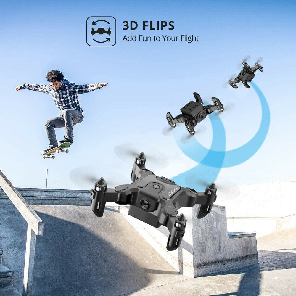 AU  V2 Mini Drone Selfie WIFI FPV With HD Camera Foldable Arm RC Quadcopter Toy.