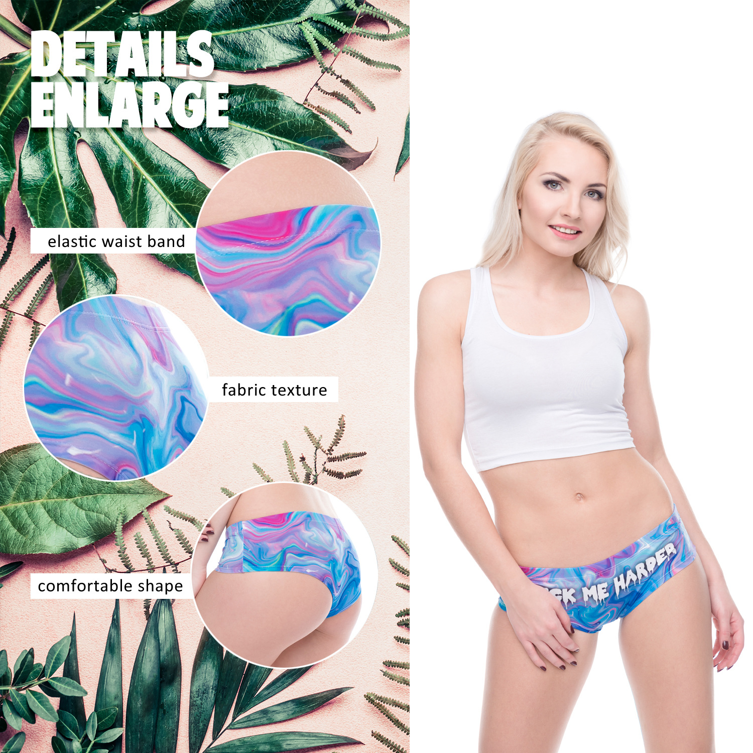 Title 4, Printed Seamless Breathable Women