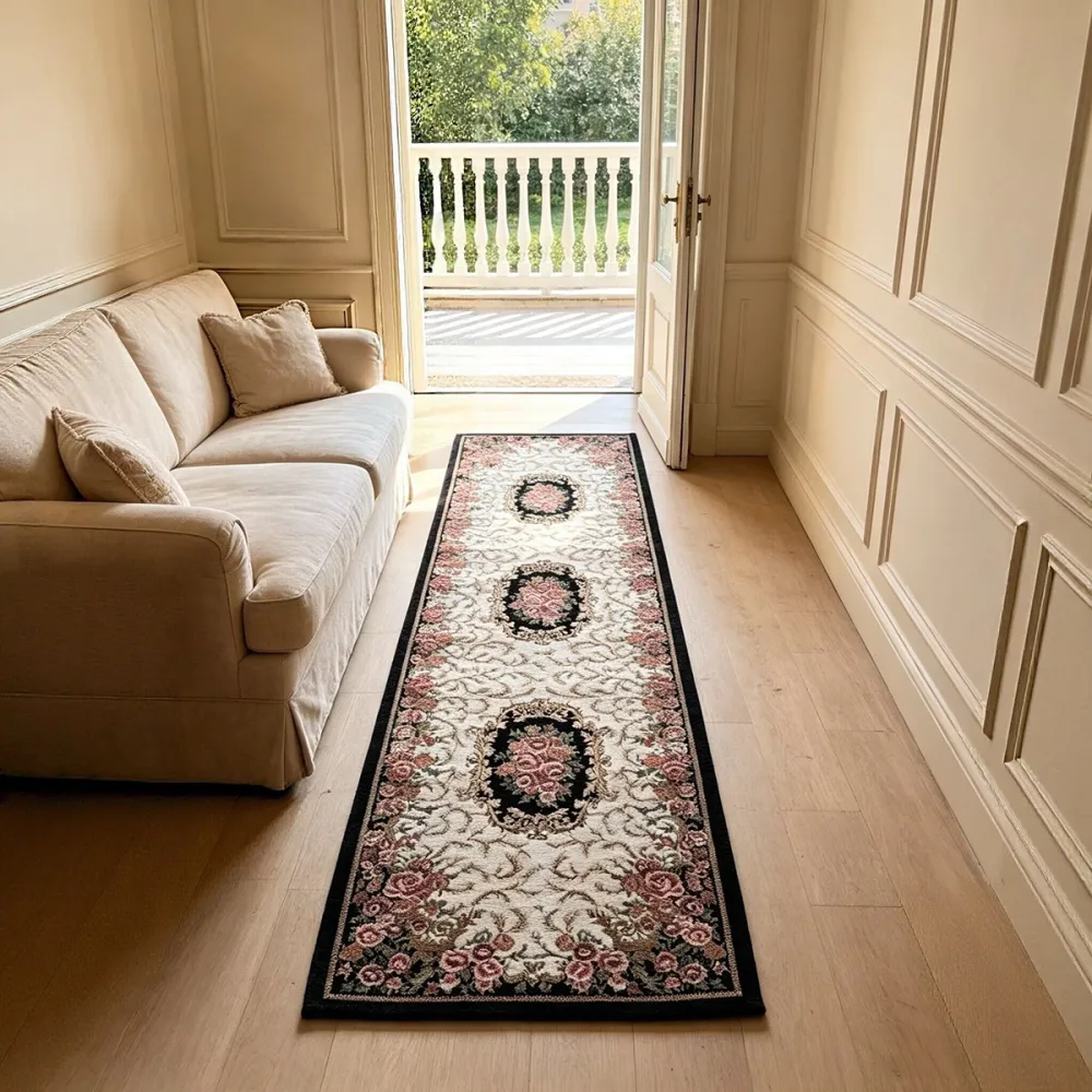 1pc Classic European Style Runner Rug