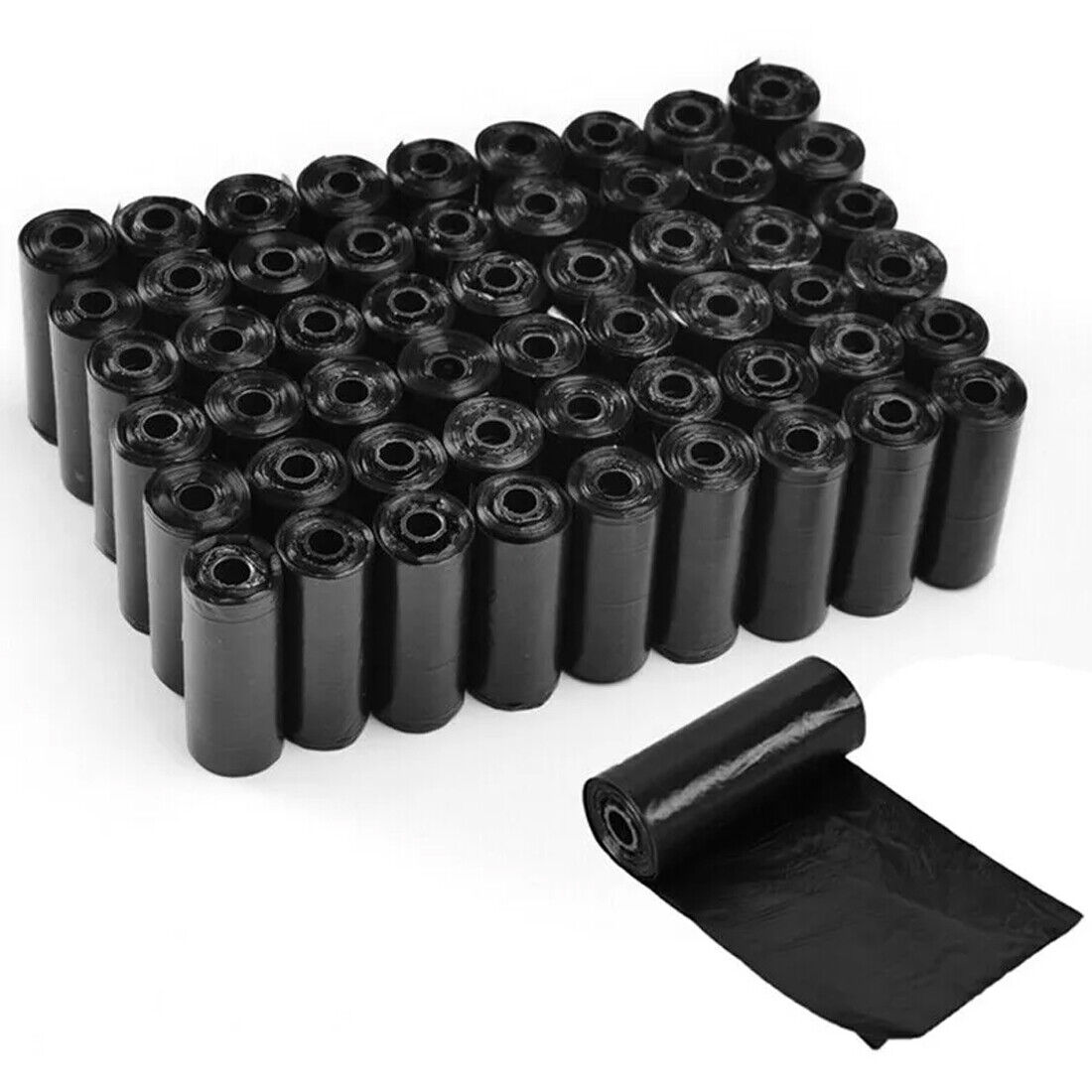 1100x Dog Poo Bags Biodegradable Pet Cat Dog Poop Waste Bags With Dispenser UK NEW