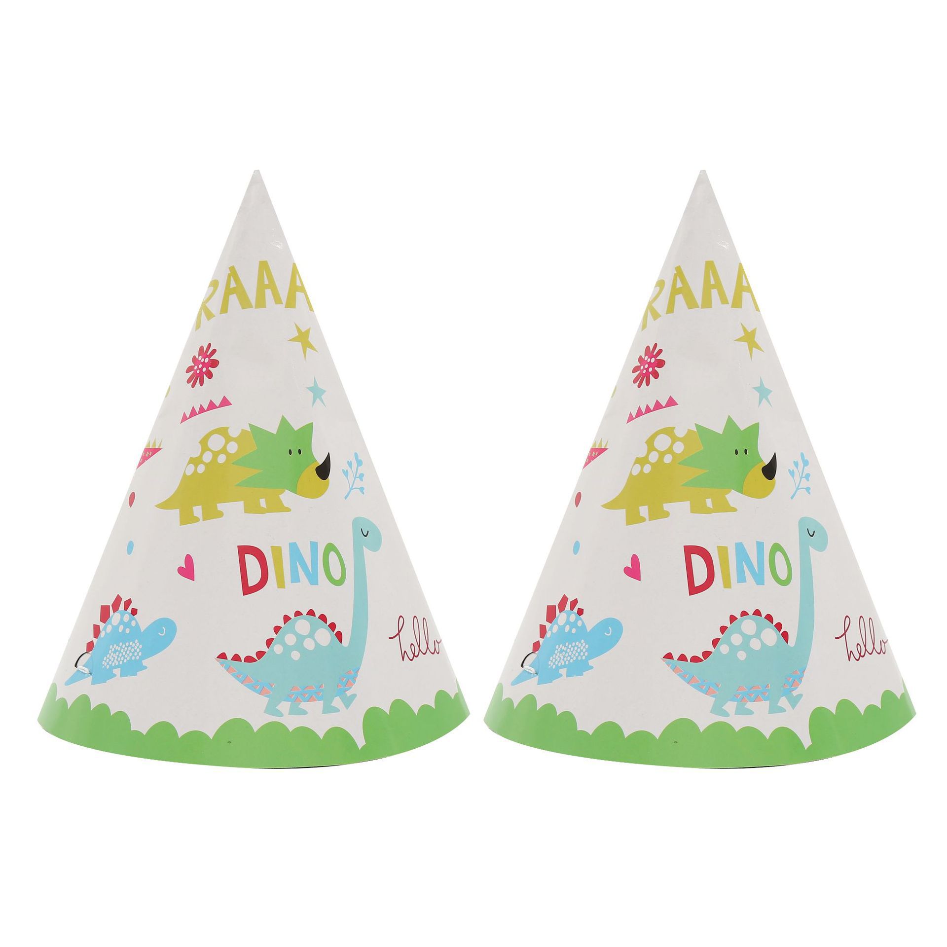 Title 6, Dinosaur Childrens Paper Plate and Cup Party T...