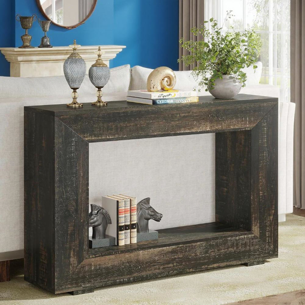 Long Console Table Living Room Table thumbnail 1