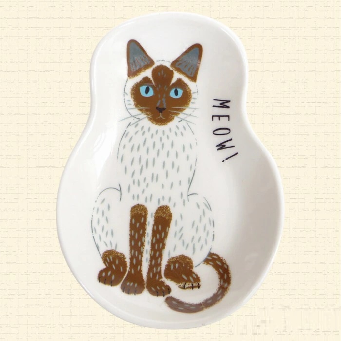 Title 4, Cute And Cute Sanhua Cat Condiment Dish