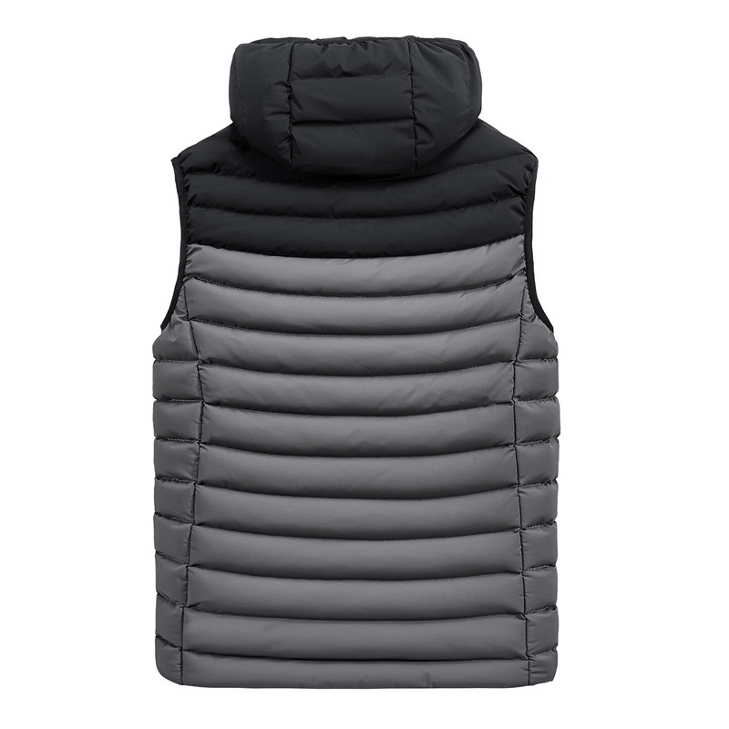 Hooded Jacket Loose Large Size Warm Vest