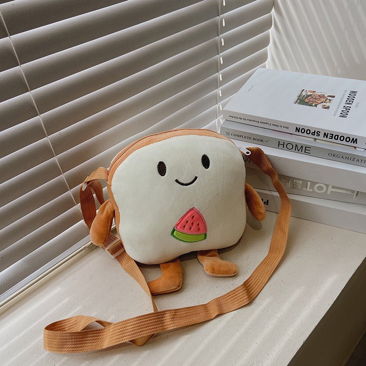 Funny And Cute Plush Messenger Bag