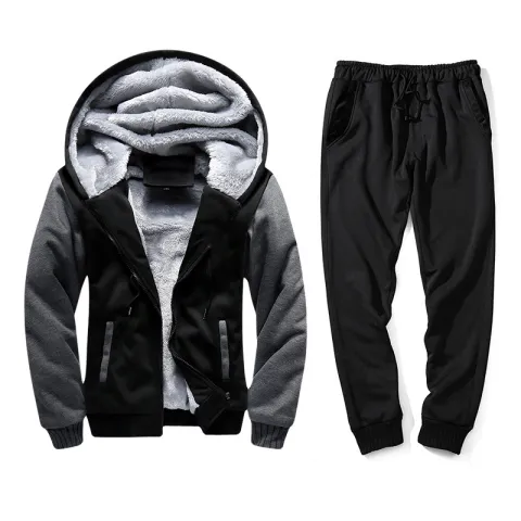 Two-piece Autumn And Winter Sports Suit