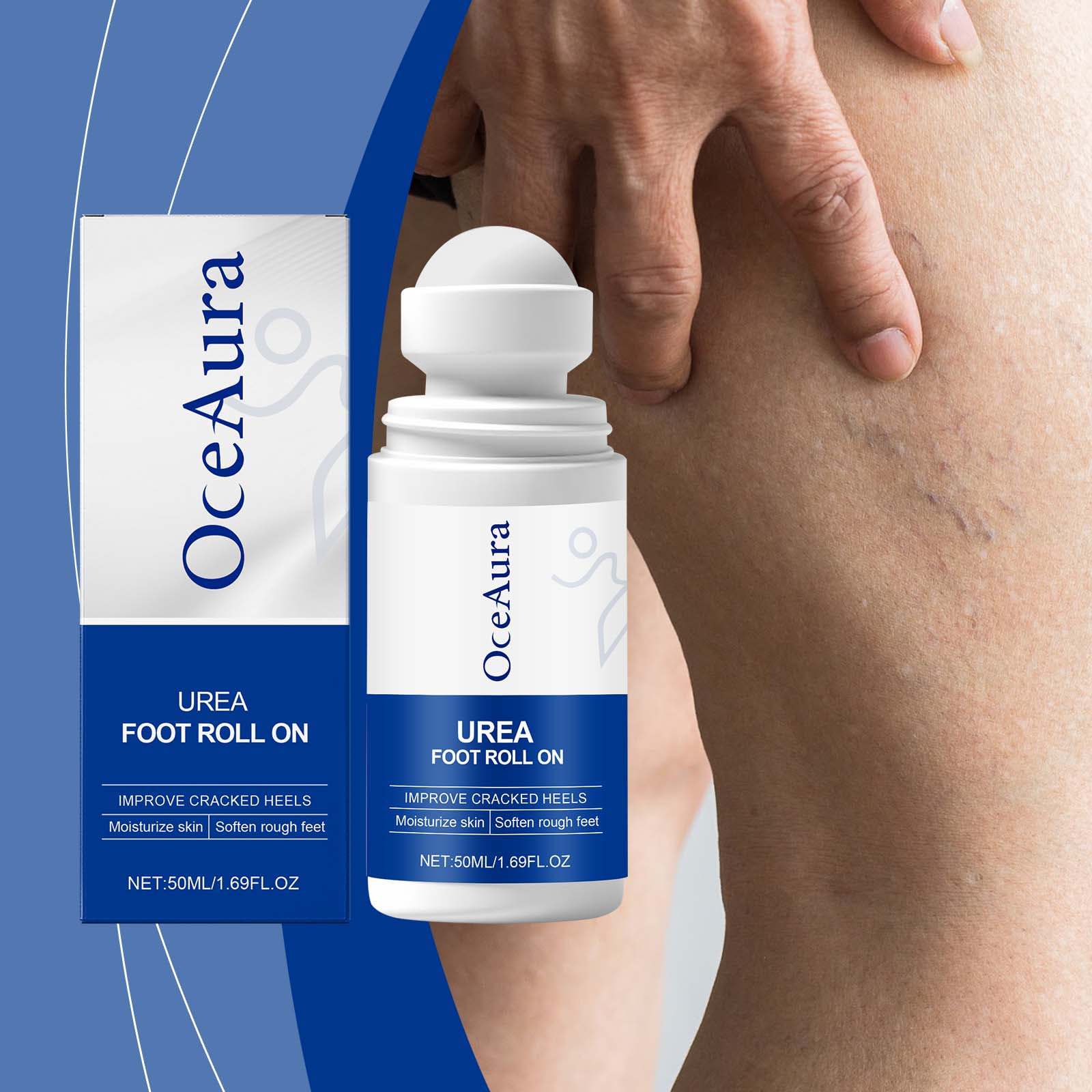 Urea Foot Moisturizing Roll-On 50ml — foto 3