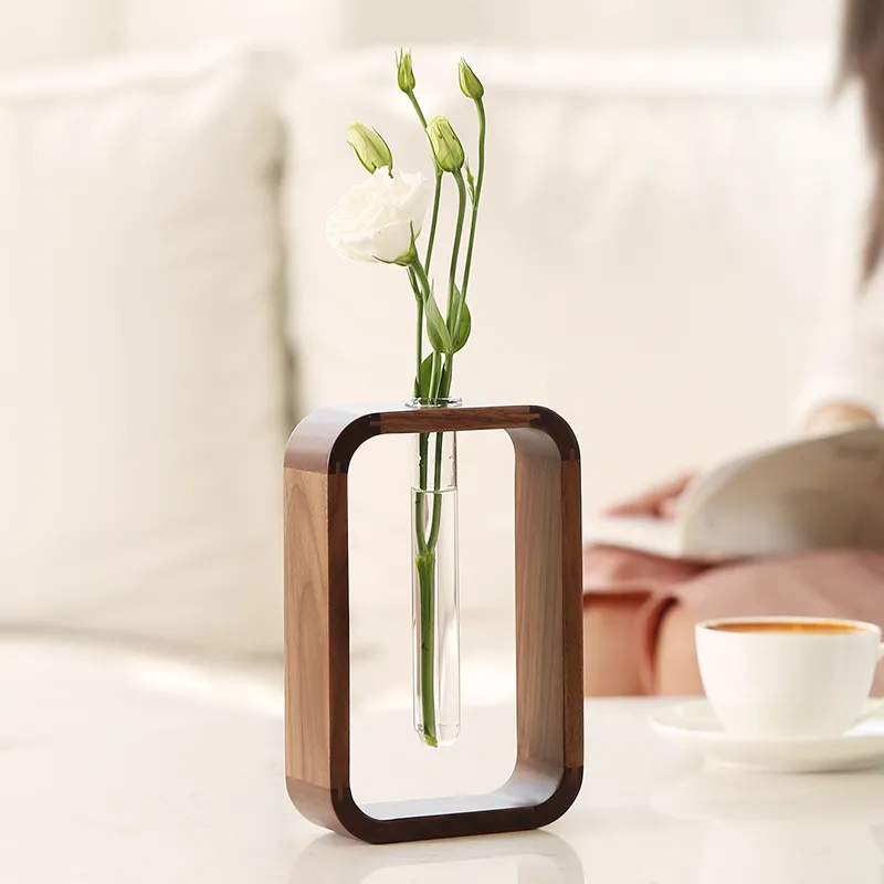 Vase Decoration Living Room Tabletop Flower Arrangement Glass Water Flower Garden – image 4