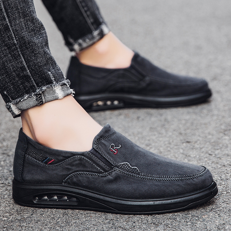 Men's Cloth Deodorant Soft Sole Light Breathable Sports Casual Shoes