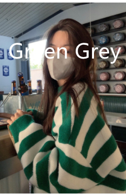 Women's Striped Sweater Female Autumn And Winter New Korean Version Of The Loose Thick Warm Gentle Lazy Wind Women's Tops Apple