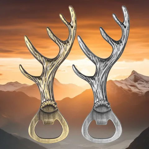 Deer Antler Bottle Opener Is A Small Tool Suitable For