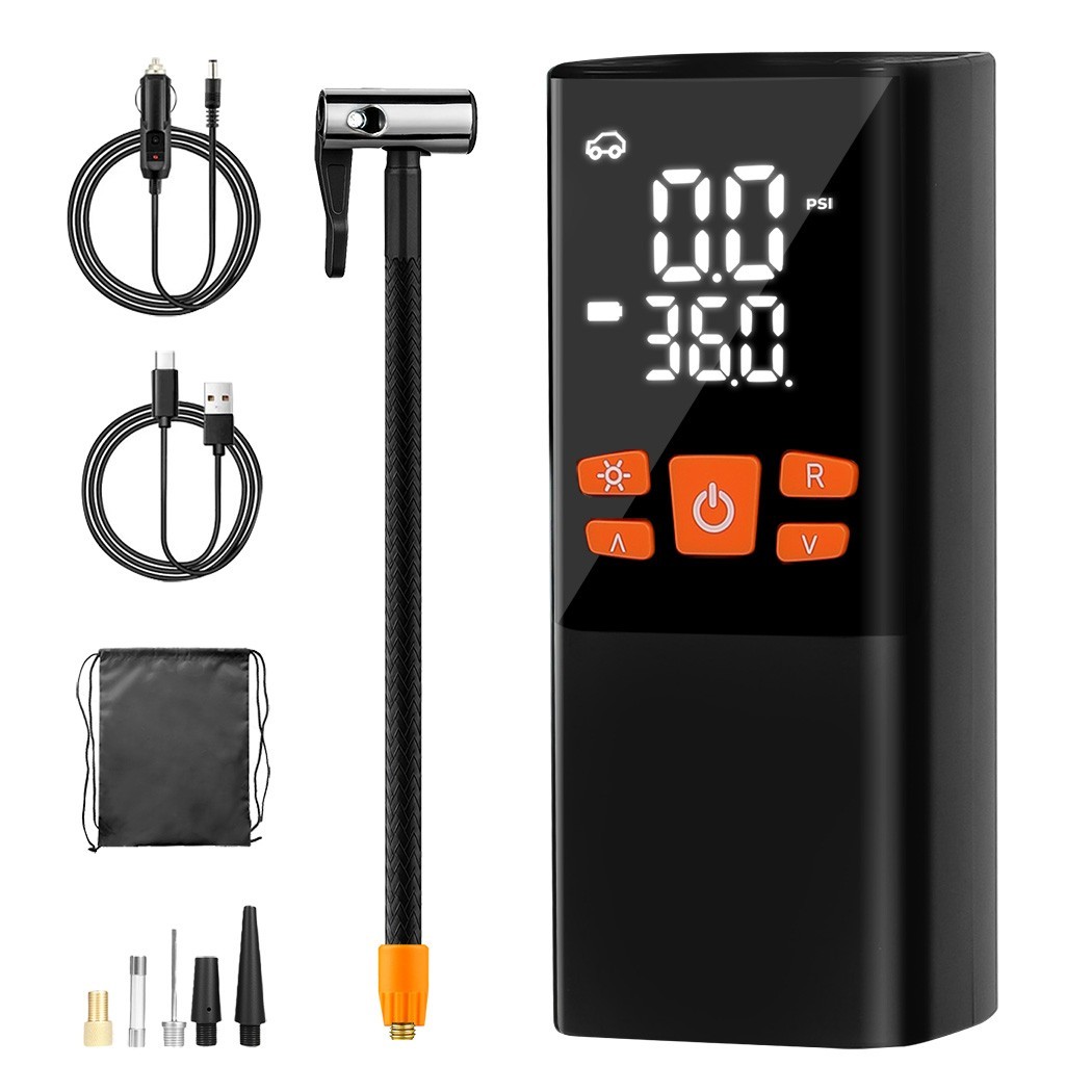 Car Tyre Inflator Cordless Digital Rechargeable Tire Air Compressor Pump Tool UK — image 4