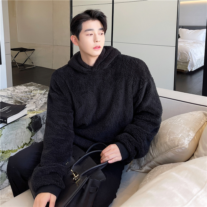 Lamb Fleece Pullover Bottoming Shirt