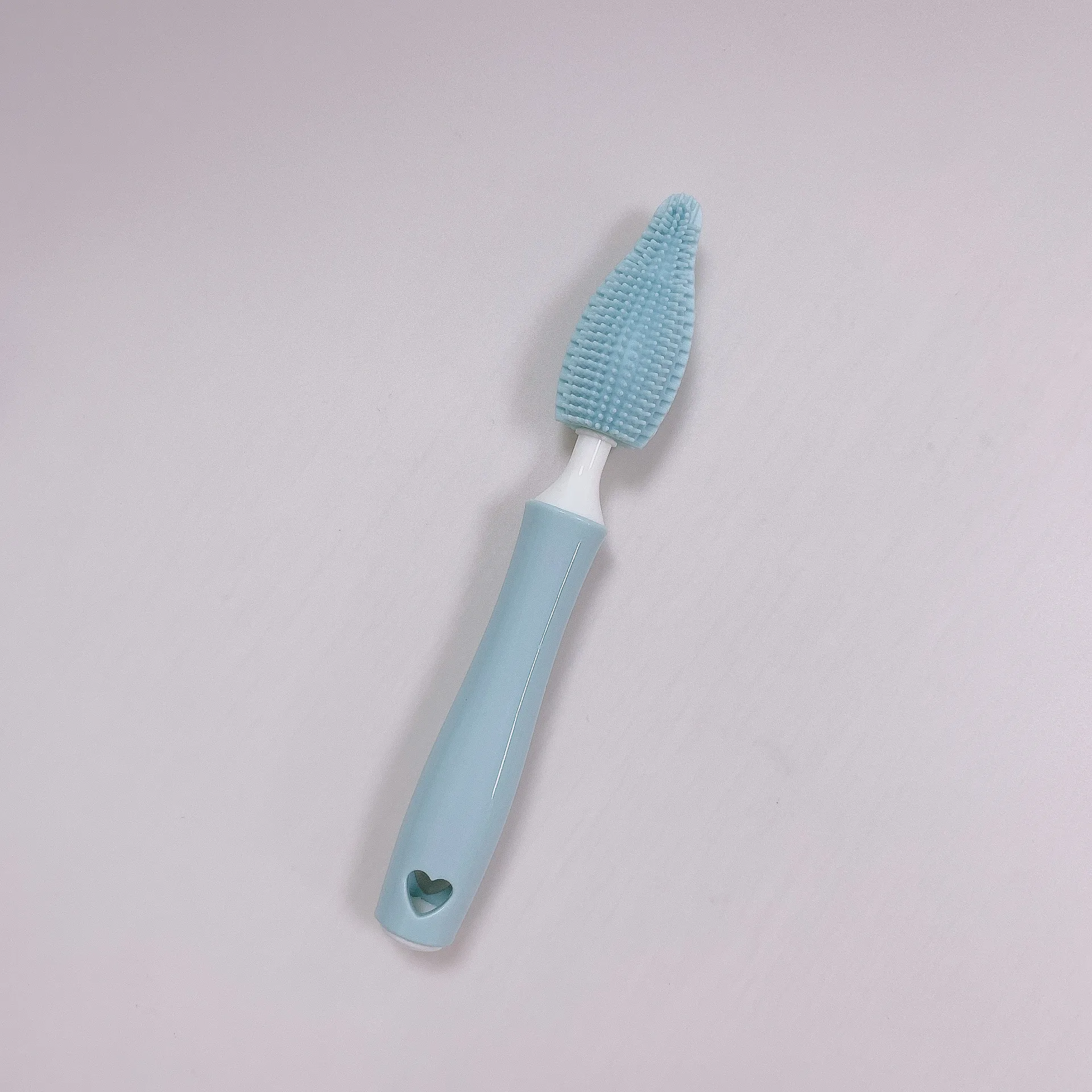 Baby Silicone Baby Bottle Brush Straw Scrubbing Baby Bottle Brush Cleaning – image 8