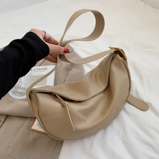 Women's Simple Large capacity New Single Shoulder Messenger Bag Khaki - Shop at LoveMi