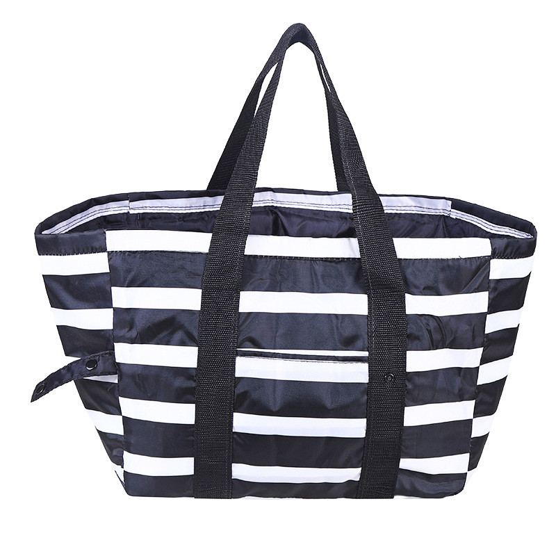 Sac de rangement frigorifique pliable pour pique-nique Voyage Stockage de nourriture Isolation thermique Pack de glace