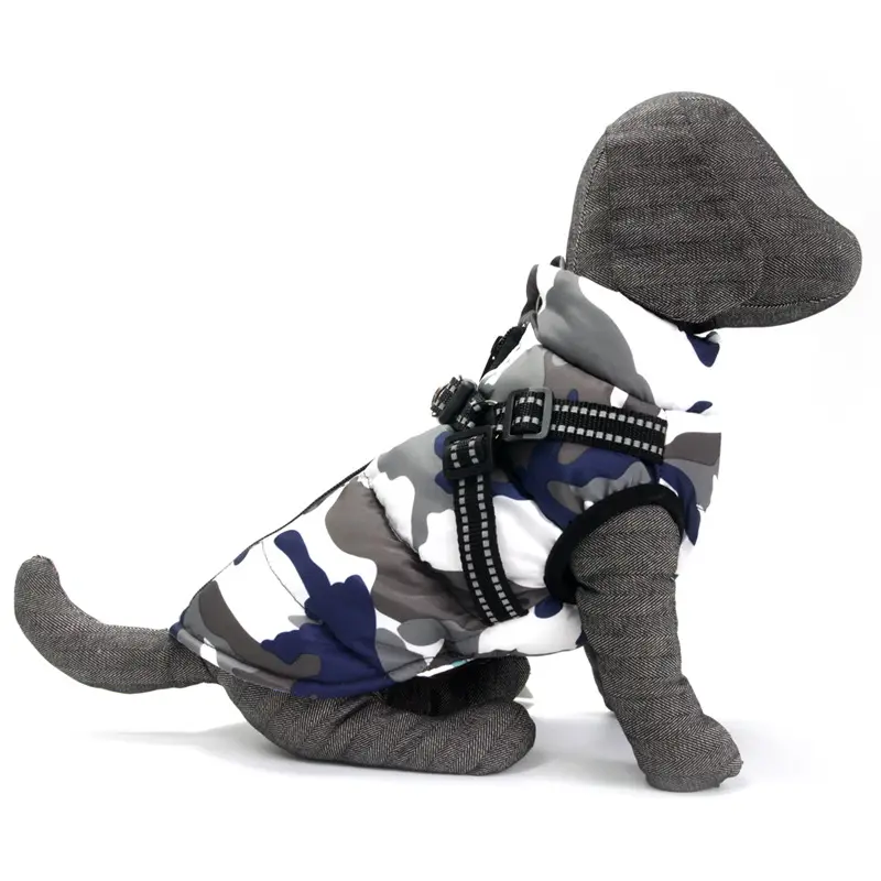 Pet Dog Jacket With Lace Up Winter