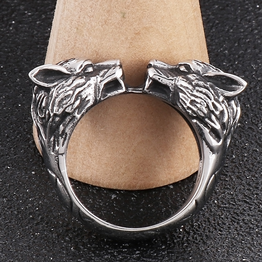 Title 5, Vintage Fashion Stainless Steel Ring