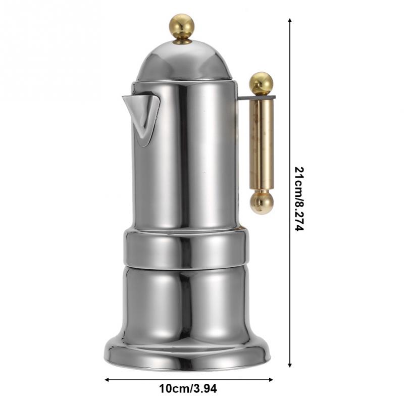 Title 5, Stainless steel 304 pagoda coffee pot