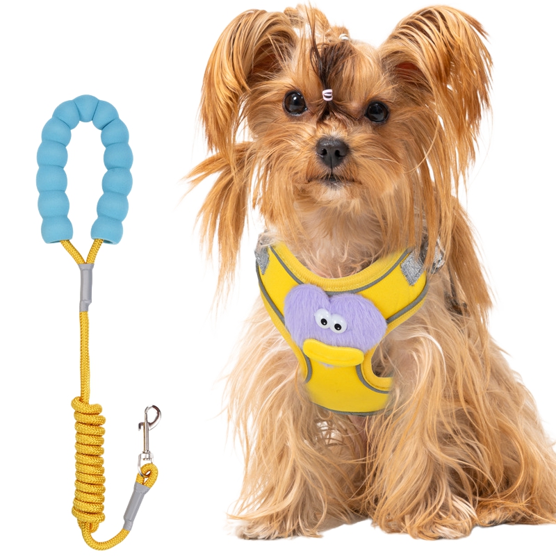No Pull Dog Harness With Multifunction Dog Leash,Soft Adjustable No Choke Escape Proof Pet Harness Vest For Medium Dogs