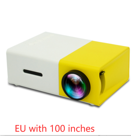 Portable Projector 3D Hd Led Home Theater Cinema HDMI-compatible Usb Audio Projector Yg300 Mini Projector - Image 8
