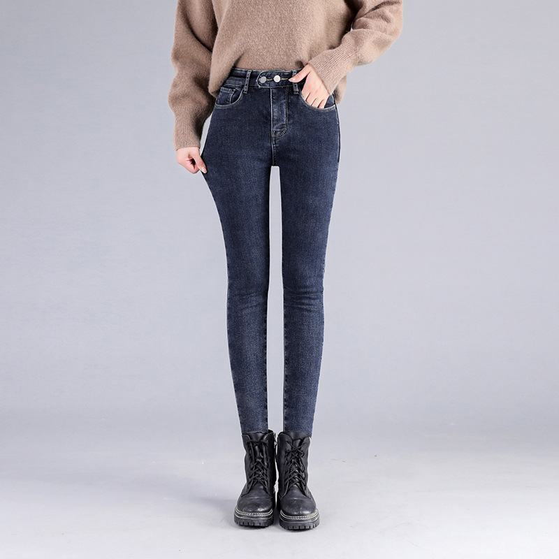 All matching Straight Ankle length Double Buckle Stretch Leggings Black - Shop at LoveMi