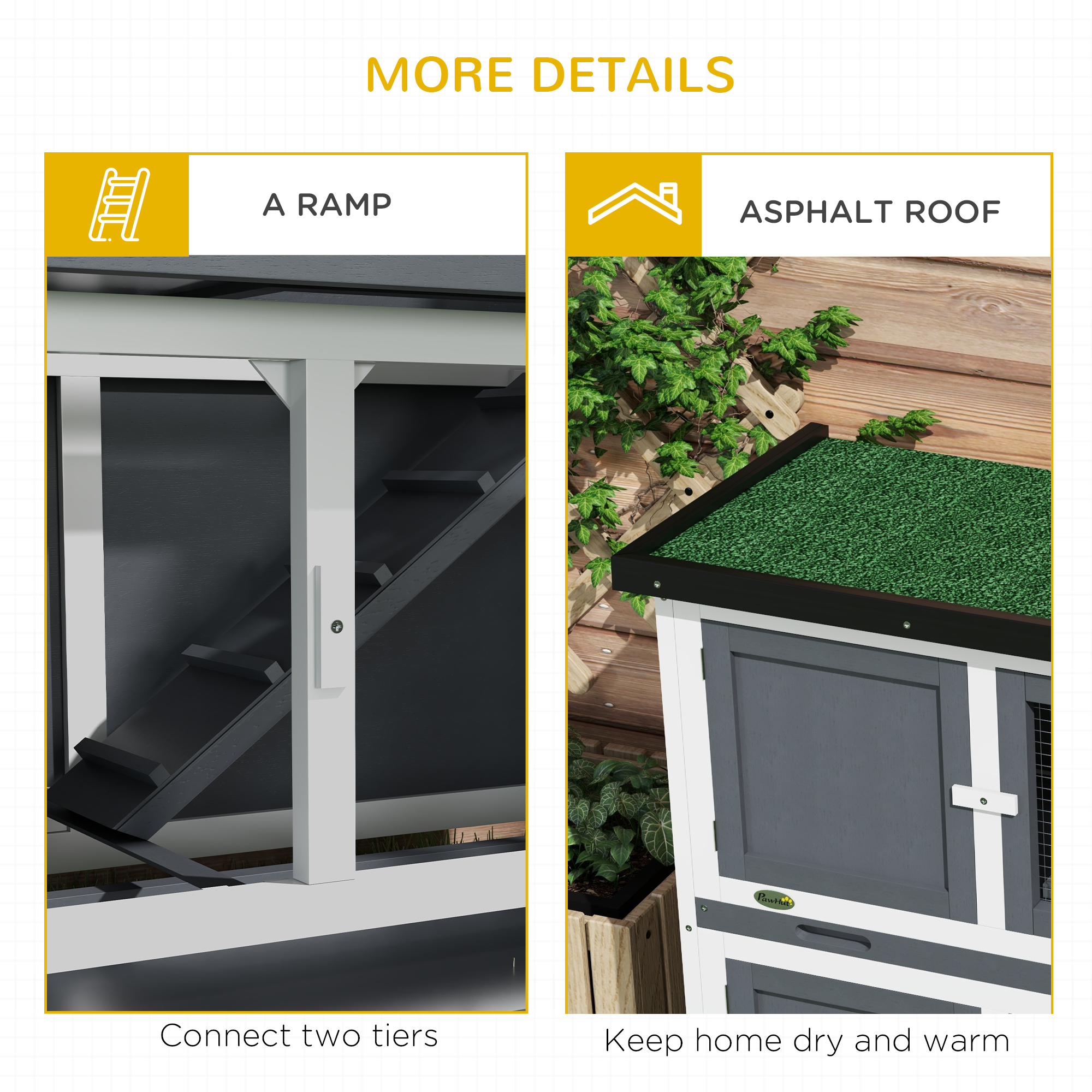Double Layered Rabbit Cage-guinea Pig Cage-pet Cage-outdoor Cage With Sliding — image 12