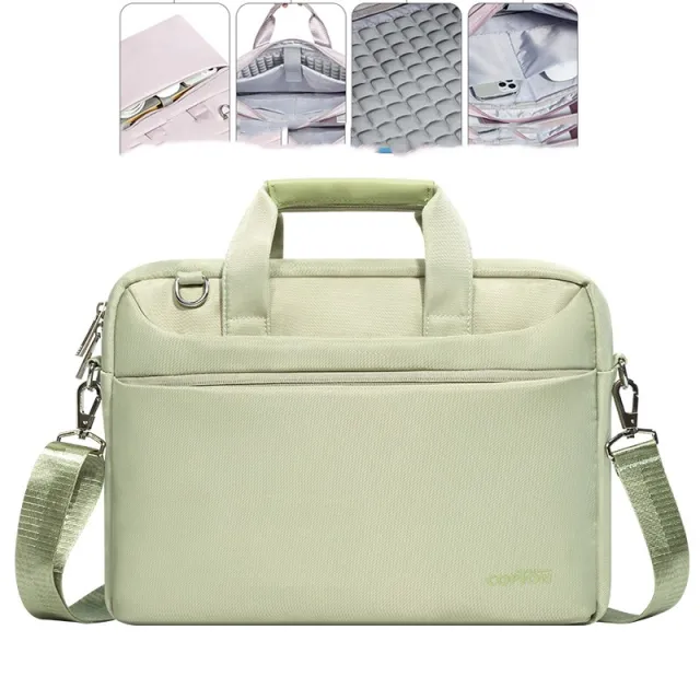 Simple And Creative Solid Color Laptop Bag Green - Shop at LoveMi