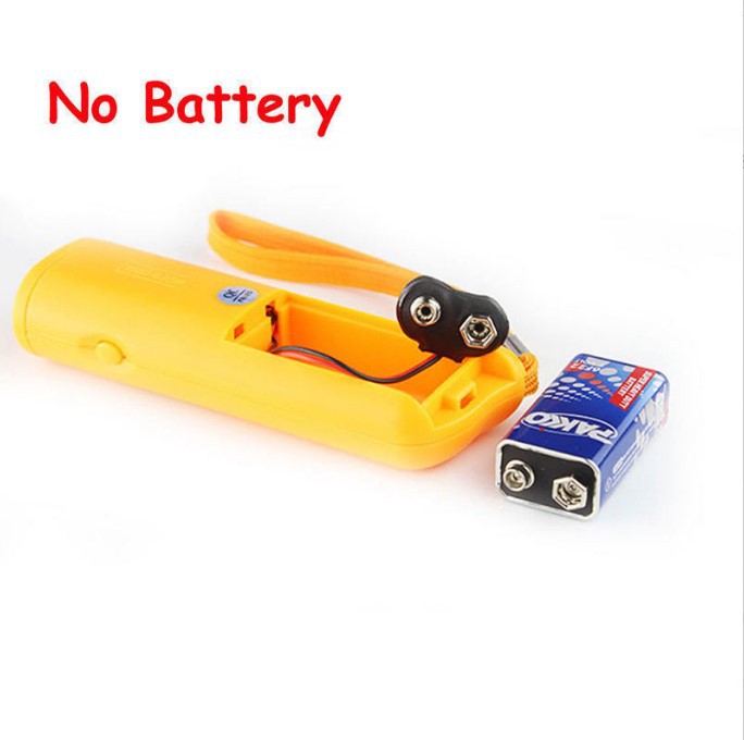 Boxed Battery-free Ultrasonic Dog Dispeller Dog Trainer Barking Dog Flashlight — foto 3
