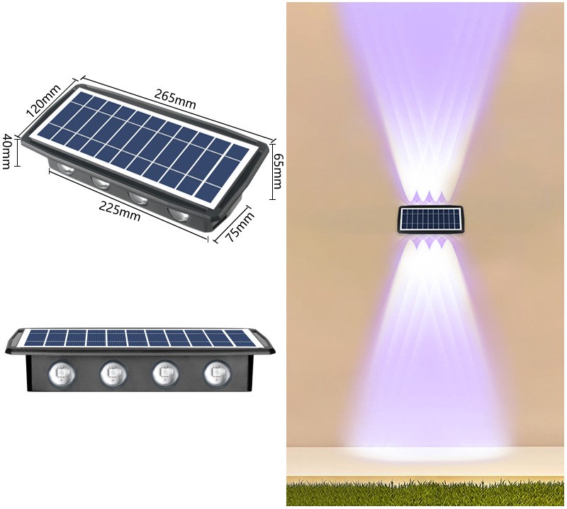 Solar Outdoor Wall Lights Waterproofing — foto 3