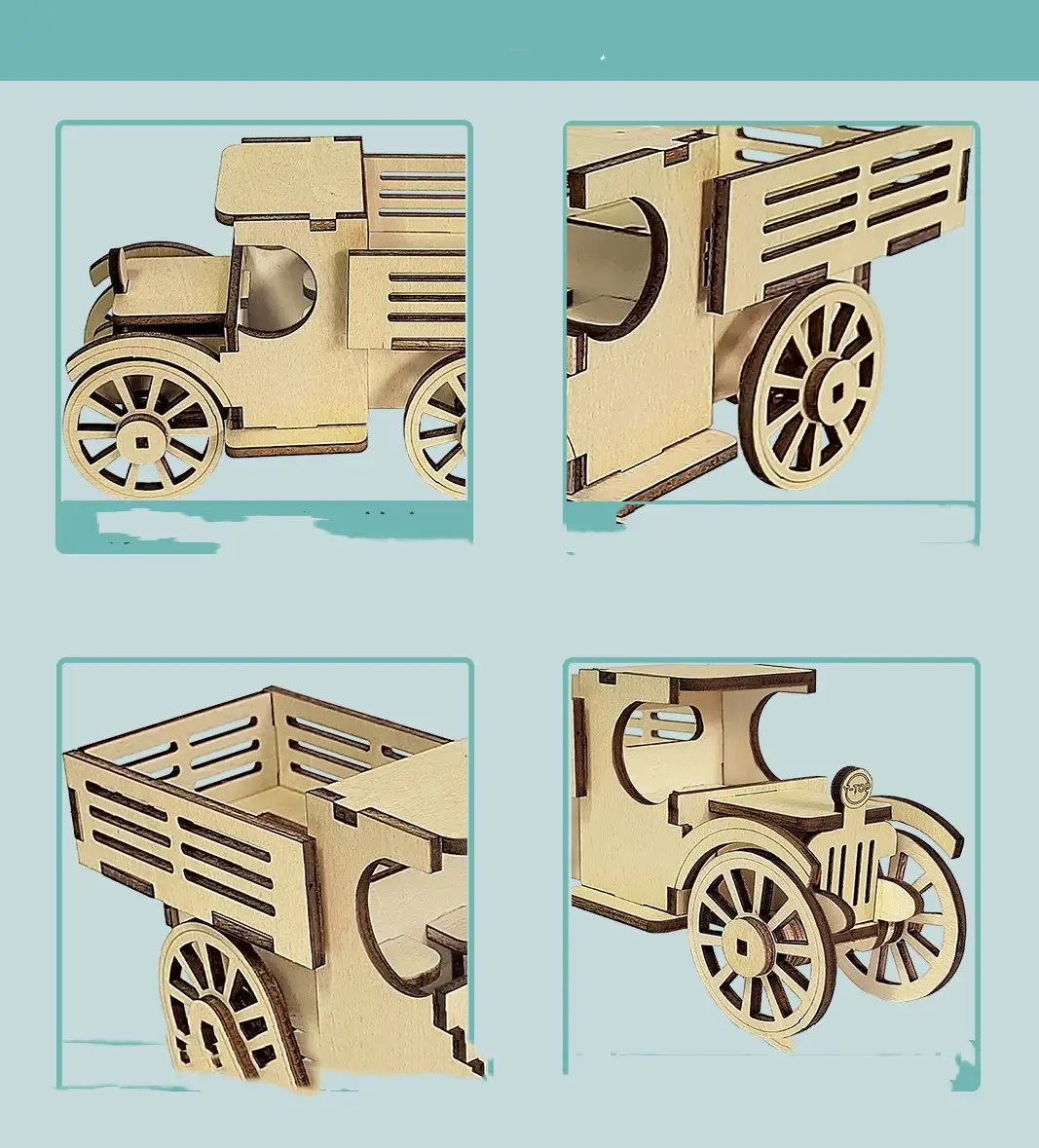 Making Children's Toys Of Manual Engineering Vehicle Models