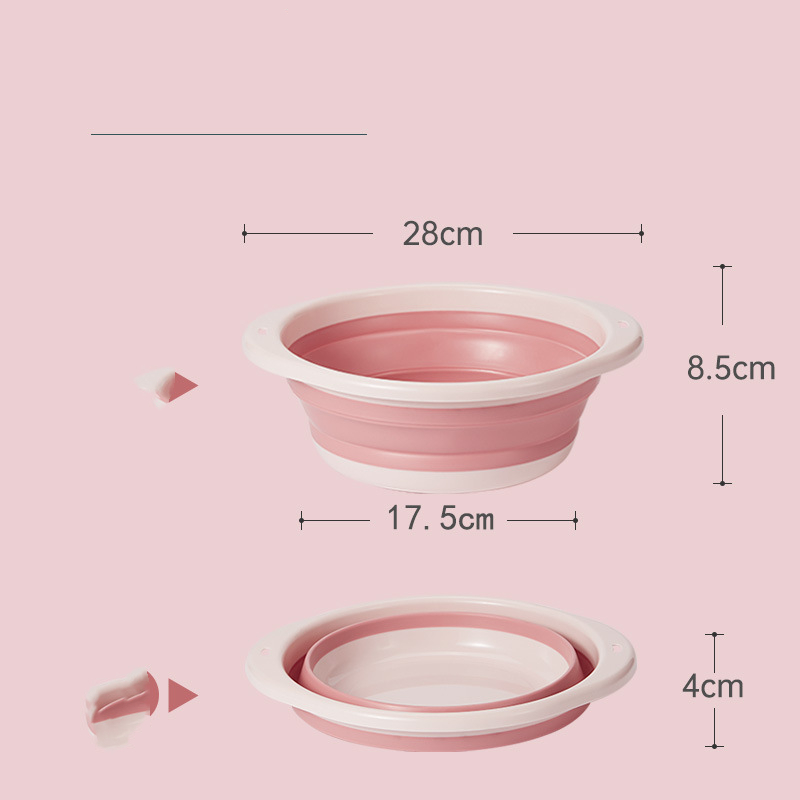 Title 5, Silicone Folding Washbasin Stand For Children