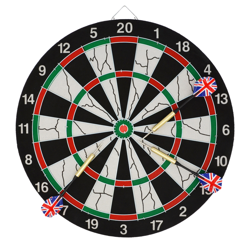 Indoor Double-sided Flocking Dart Plate