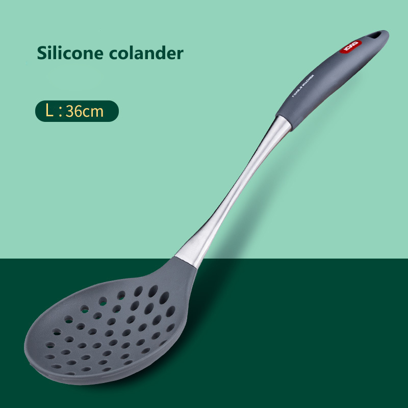 Grey colander