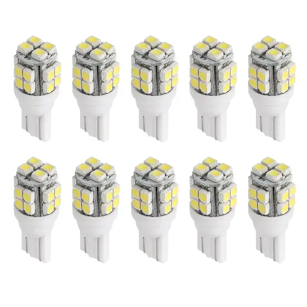 12V T10 LED Light Bulb Wedge Base