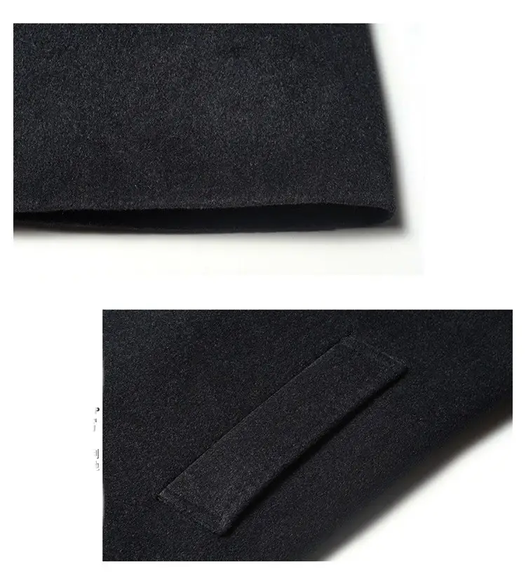 Over-the-knee Coat Real Fur Collar
