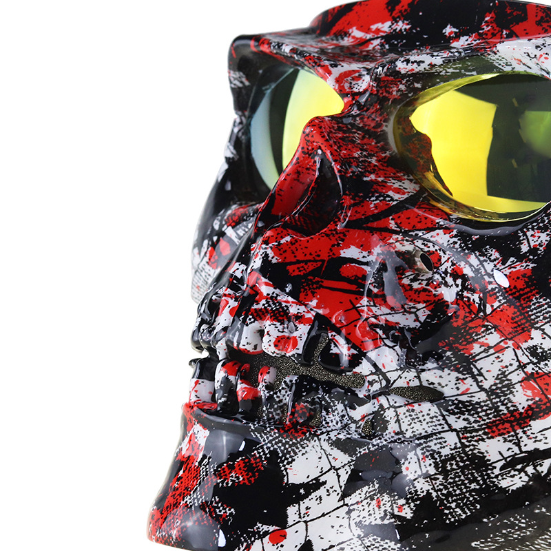 Skull Mask Motorcycle Goggles | Wind Dust Resistant