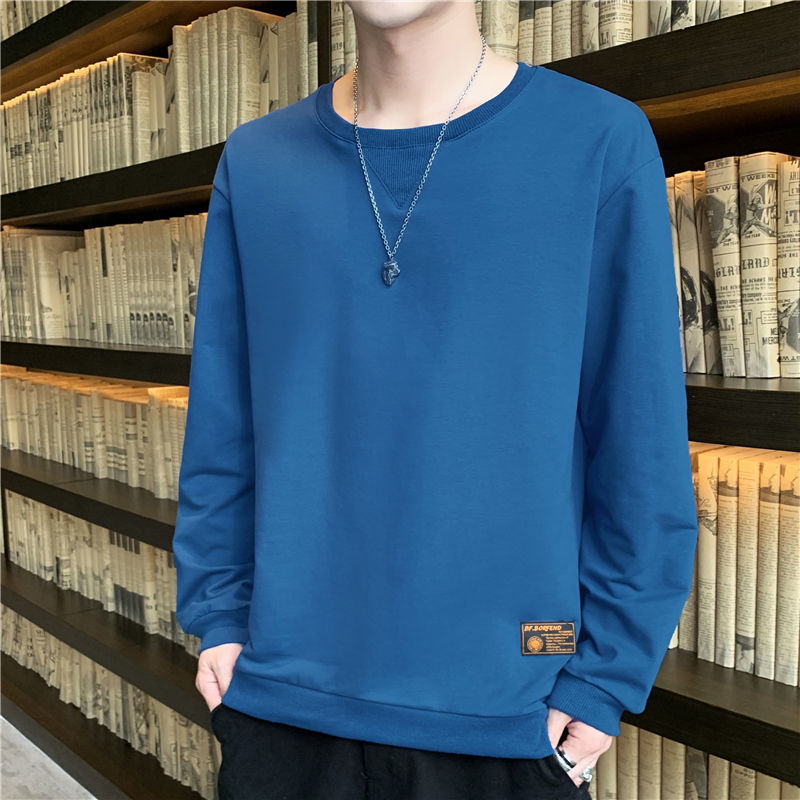Round Neck Bottoming Shirt Clothes Men's Spring Tops