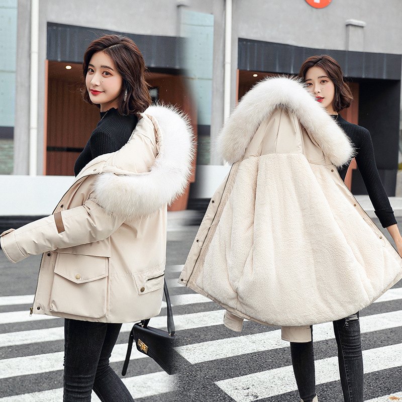 Tooling To Overcome The Thicker Loose Plus Size Women's Cotton-padded Jacket