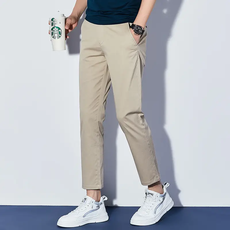 Men's Korean Version Of The Trend Of Men's Business Casual Pants 9 Minutes Pants Men