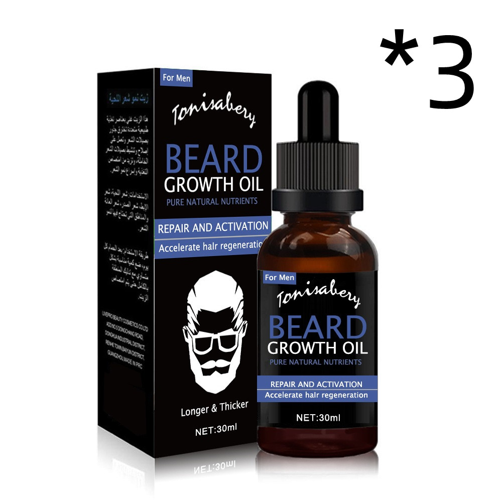 3pcs Beard oil 30ml