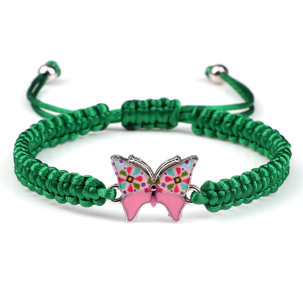 Title 8, Nueva pulsera de mariposa, cuerda de mano de pr...