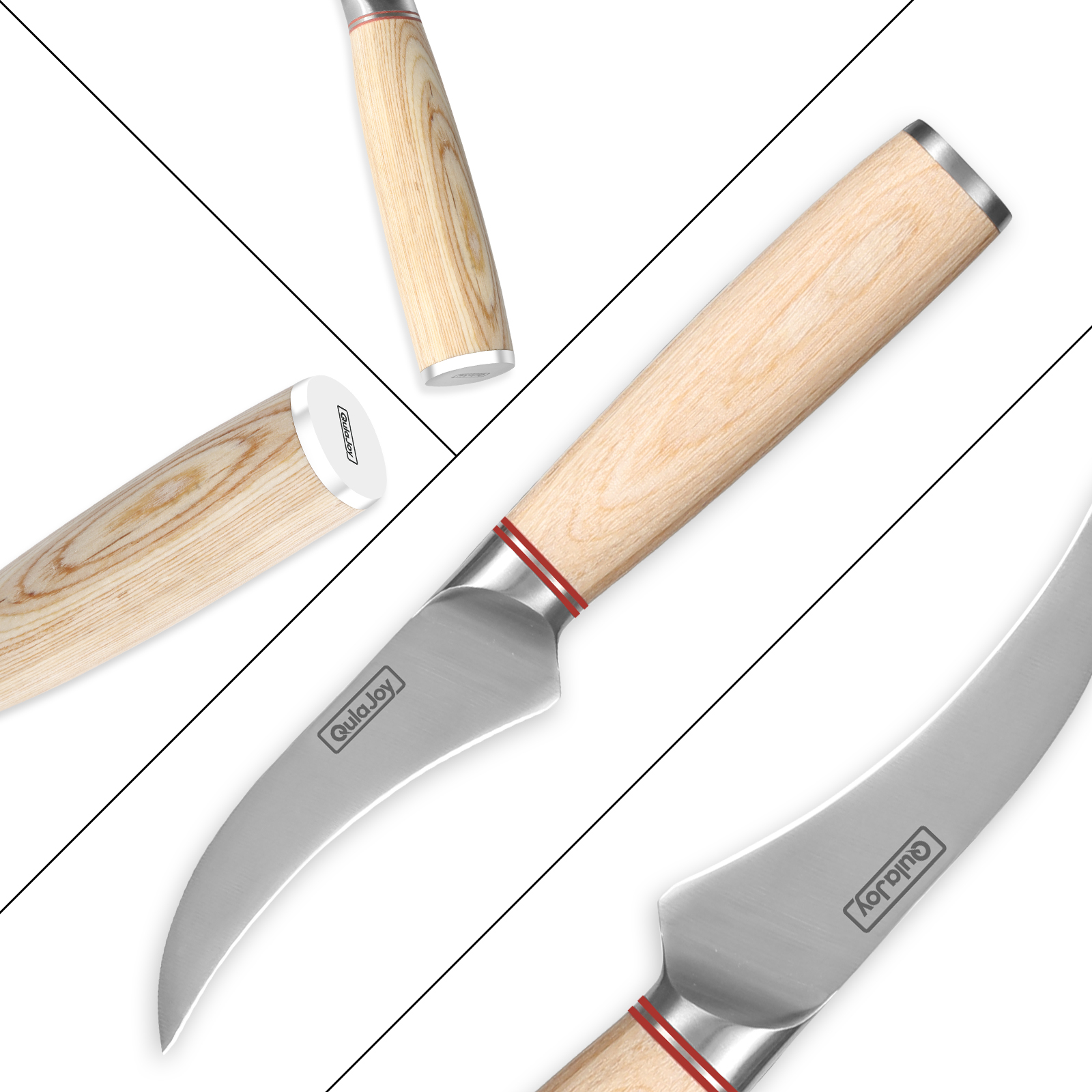 Japanese Veggie Cleaver with Wooden Handle. Whether you're a professional chef or an aspiring home cook, this kitchen cleaver knife is a valuable addition to your culinary arsenal. Experience the perfect blend of style, functionality, and durability with 