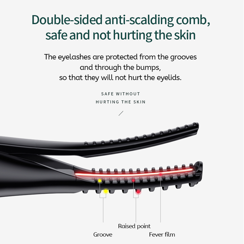 Rechargeable Mini Clip,Type USB Electric Heated Eyelash